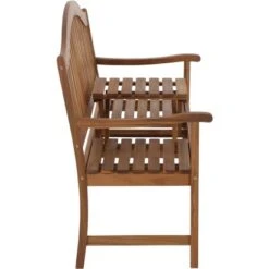 Siena Garden Pisa 3-Sitzer Bank Geölt Gestell Akazienholz FSC® -Gardena Verkäufe 316656 L19597 5