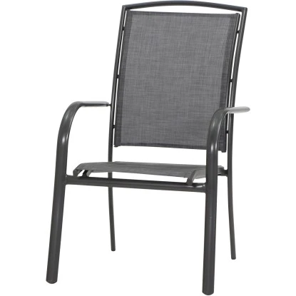 Siena Garden Livorno Stapelsessel Anthrazit 75x62,5x99 cm Siena Garden Livorno Stapelsessel Anthrazit 75x62,5x99 Cm -Gardena Verkäufe 316907 553845 1