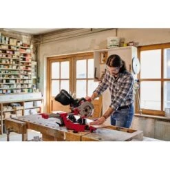 Einhell Power X-Change Akku-Zug-Kapp-Gehrungssäge TE-SM 36/210 Li Solo 5 Einhell Power X-Change Akku-Zug-Kapp-Gehrungssäge TE-SM 36/210 Li Solo -Gardena Verkäufe 4006825641523 2171 04