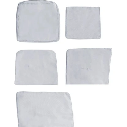 (Ersatz-)Kissenhüllen-Set für Vermont Eck-Diningset Grau 5-teilig (Ersatz-)Kissenhüllen-Set Für Vermont Eck-Diningset Grau 5-teilig -Gardena Verkäufe 4007871120185 10