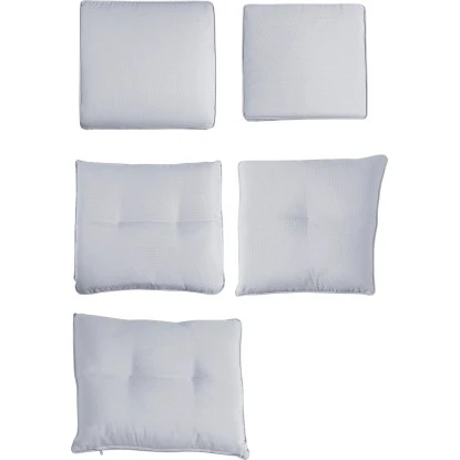 (Ersatz-)Kissenhüllen-Set für Vermont Eck-Diningset Grau 5-teilig (Ersatz-)Kissenhüllen-Set Für Vermont Eck-Diningset Grau 5-teilig -Gardena Verkäufe 4007871120185 20