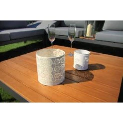 Acamp Loungegruppe Paros Anthrazit-Teak FSC® 6 Acamp Loungegruppe Paros Anthrazit-Teak FSC® -Gardena Verkäufe 4013556562706 4382 05