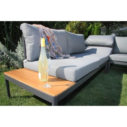 Acamp Loungegruppe Paros Anthrazit-Teak FSC® Acamp Loungegruppe Paros Anthrazit-Teak FSC® -Gardena Verkäufe 4013556562706 4384 07