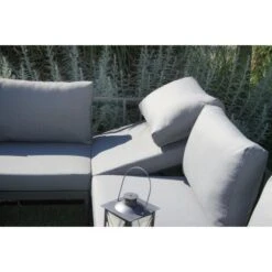 Acamp Loungegruppe Paros Anthrazit-Teak FSC® 13 Acamp Loungegruppe Paros Anthrazit-Teak FSC® -Gardena Verkäufe 4013556562706 4390 13