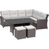 Lounge-Set Mit Esstisch Vermont 5-teilig Polyrattan Rechts Deep Water Concrete 1 Lounge-Set Mit Esstisch Vermont 5-teilig Polyrattan Rechts Deep Water Concrete -Gardena Verkäufe 4048124987063 S05 220818
