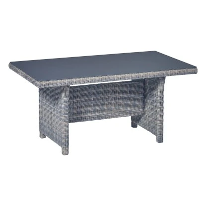 Lounge-Set mit Esstisch Vermont 6-teilig aus Polyrattan Wave Cliff Lounge-Set Mit Esstisch Vermont 6-teilig Aus Polyrattan Wave Cliff -Gardena Verkäufe 4048124987230 S 04