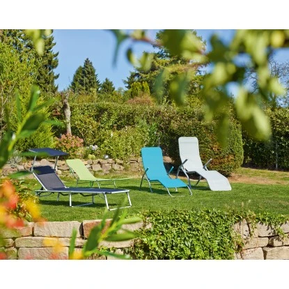 Sonnenliege klappbar Grün 157,5 cm x 49,5 cm Sonnenliege Klappbar Grün 157,5 Cm X 49,5 Cm -Gardena Verkäufe 415089 3299 5 1