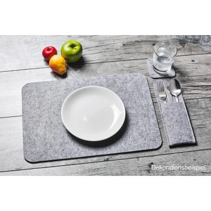 Amare Filzuntersetzer 4er-Set Hellgrau Amare Filzuntersetzer 4er-Set Hellgrau -Gardena Verkäufe 4251083904921 4655 01