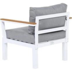 Gartenfreude Aluminium-Sessel Ambience 75 X 63 X 44 Cm Weiß-Grau -Gardena Verkäufe 4251083906789 4655 04