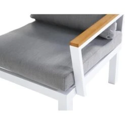 Gartenfreude Aluminium-Sessel Ambience 75 X 63 X 44 Cm Weiß-Grau -Gardena Verkäufe 4251083906789 4655 05