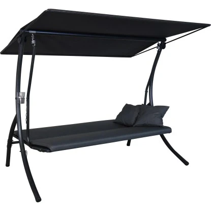 Angerer Hollywoodschaukel Motion Zip Anthrazit 3-Sitzer Angerer Hollywoodschaukel Motion Zip Anthrazit 3-Sitzer -Gardena Verkäufe 593997 3053 2