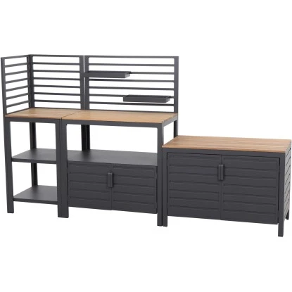 Siena Garden Outdoor Kitchen Mittelteil Sierra Niedrig 100 cm x 56 cm x 70 cm Siena Garden Outdoor Kitchen Mittelteil Sierra Niedrig 100 Cm X 56 Cm X 70 Cm -Gardena Verkäufe 607209 1346 9
