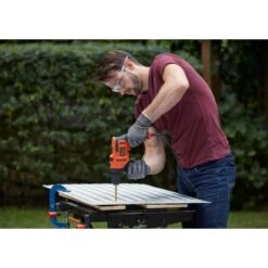 Black & Decker Black+Decker 500 W Schlagbohrmaschine BEH200K Inkl. Tiefenanschlag Mit Koffer -Gardena Verkäufe 760746 2012 BEH200KQS 06