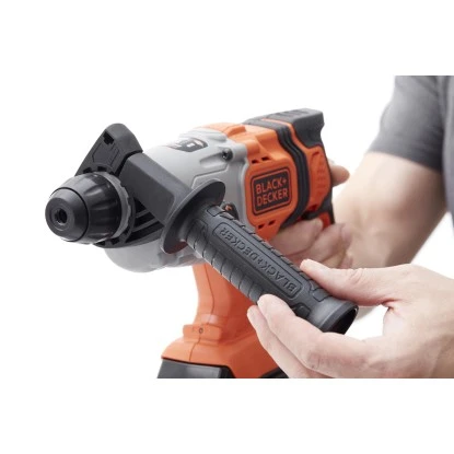 Black+Decker 18 V Akku-Kombihammer BCD900E2K inkl. 2,5 Ah Akkus mit Koffer Black & Decker Black+Decker 18 V Akku-Kombihammer BCD900E2K Inkl. 2,5 Ah Akkus Mit Koffer -Gardena Verkäufe 764597 2012 BCD900E2K F5