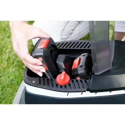 Al-Ko Akku-Rasenmäher 3.22 Li Easy inkl. zwei 18 V Akkus kompatibel mit Bosch Al-Ko Akku-Rasenmäher 3.22 Li Easy Inkl. Zwei 18 V Akkus Kompatibel Mit Bosch -Gardena Verkäufe 825210 3039 7