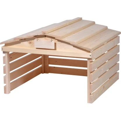 Dobar Mährobotergarage mit abnehmbarem Dach Fichte Natur 52,5 x 78,5 x 74 cm Dobar Mährobotergarage Mit Abnehmbarem Dach Fichte Natur 52,5 X 78,5 X 74 Cm -Gardena Verkäufe 8539322 4637 01
