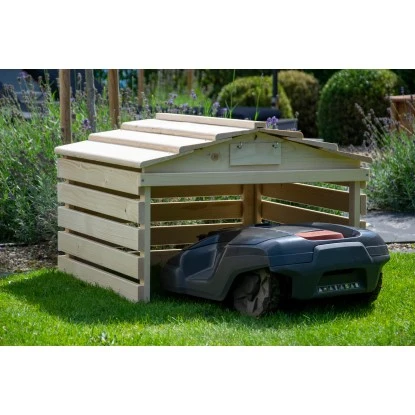 Dobar Mährobotergarage mit abnehmbarem Dach Fichte Natur 52,5 x 78,5 x 74 cm Dobar Mährobotergarage Mit Abnehmbarem Dach Fichte Natur 52,5 X 78,5 X 74 Cm -Gardena Verkäufe 8539322 4637 05