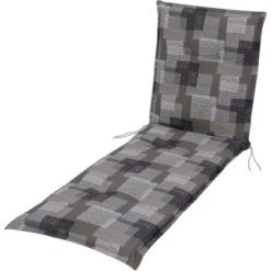 Liegen-Auflage Norderney Beige-Grau 190 X 60 X 8,0 Cm
